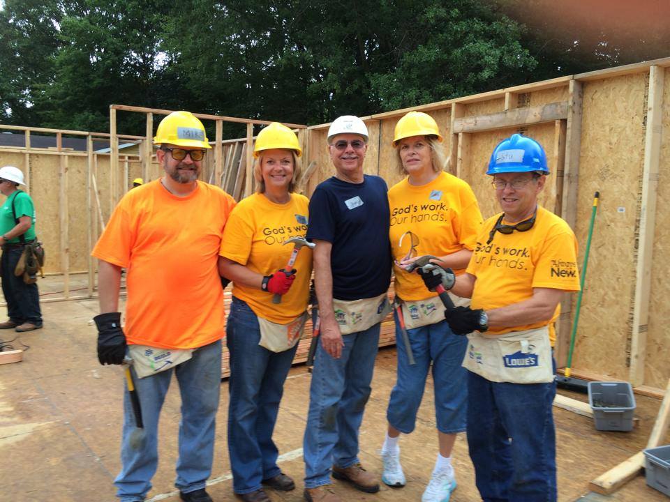 POP crew at HFH house 9-2014